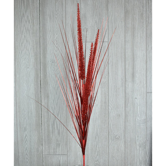 41" Tree Topper Spike Spray in Red | XJ