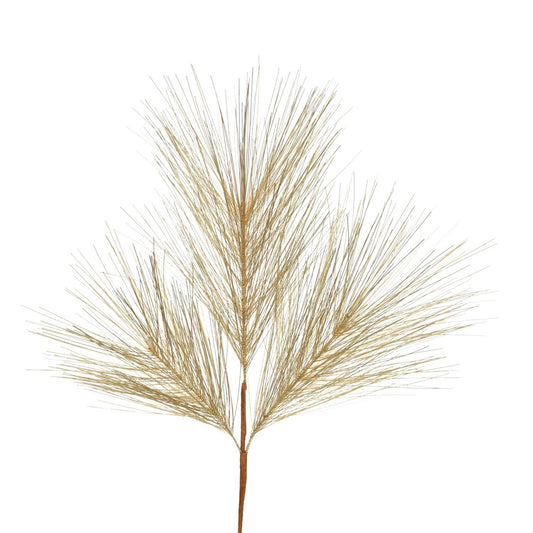 26" Metallic Pine Spray in Gold | XJ