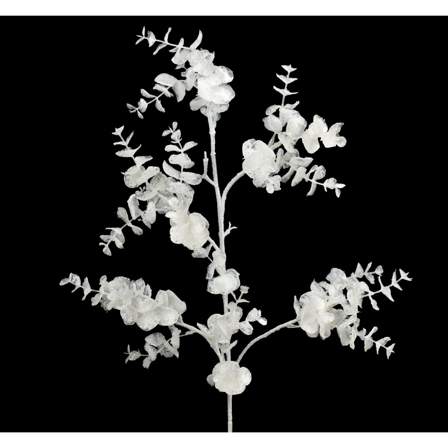 29" Iced Crystal Eucalyptus Spray | XJ