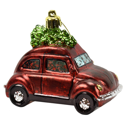 4" Retro Beetle Bug Ornament | XJB