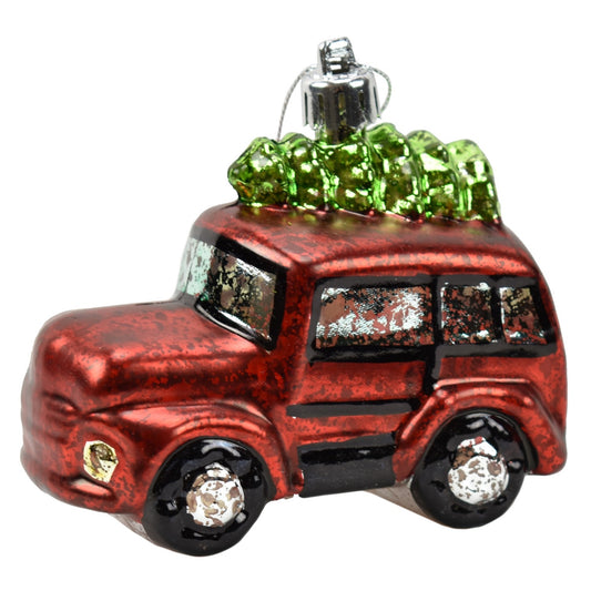 4" Retro Car Ornament | XJB