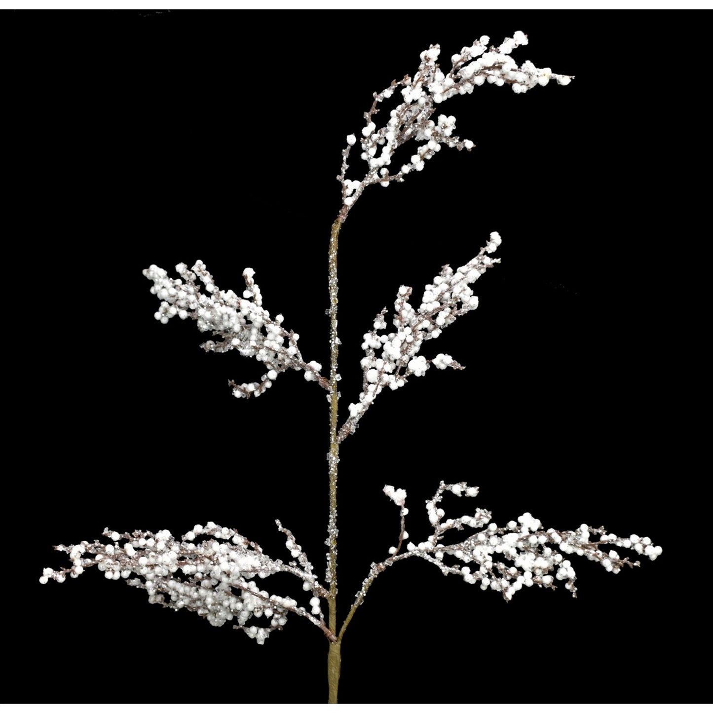 Crabapple Spray in Frosted White