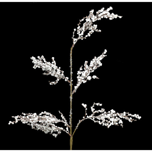 Crabapple Spray in Frosted White