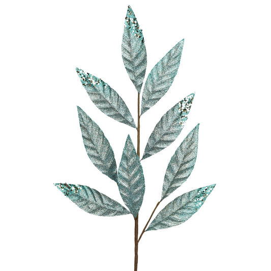 27" Leaf Spray in Blue | QG