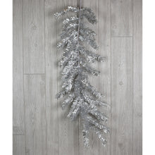 Load image into Gallery viewer, 46&quot; Tinsel Garland in Apple Green, Red, or Silver | QG