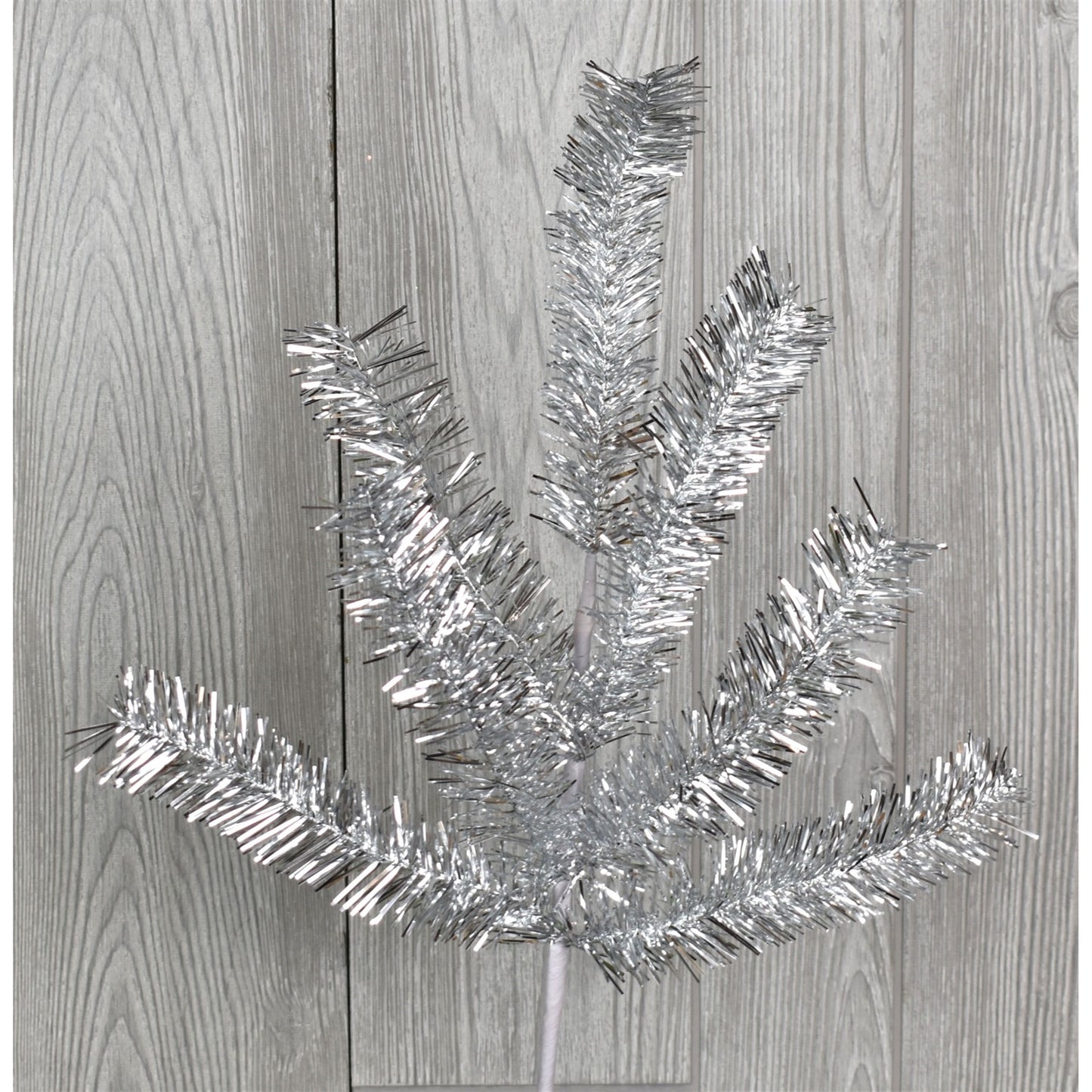18.5" Tinsel Spray in Silver | QG