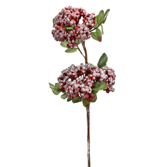 30" Berry Spray in Frosted Red | QG