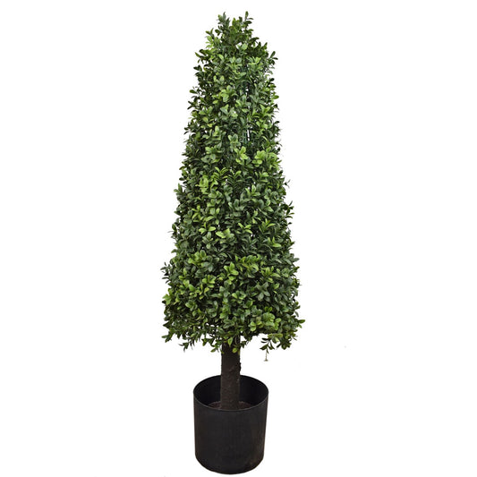 39” Deluxe Boxwood Cone Tree | H