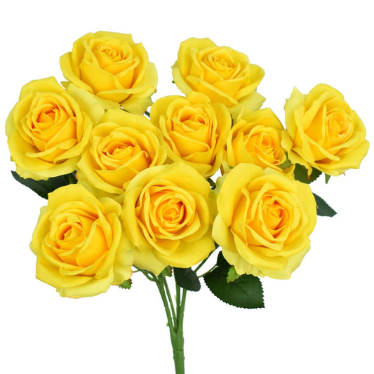 18" Mothers Love Rose Bush in Yellow | XJE