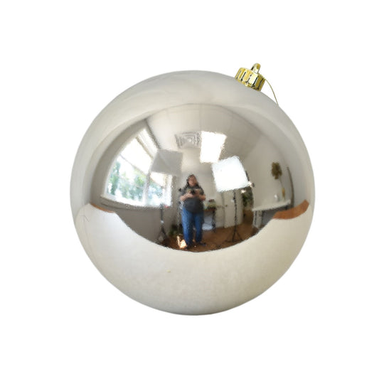 12" VP UV Resistant Shiny Ball Ornament in Champagne | XJB