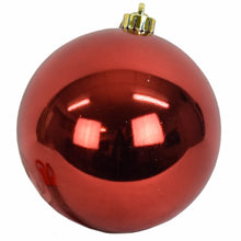 Load image into Gallery viewer, 12&quot; VP UV Resistant Shiny Ball Ornament in Red | XJB