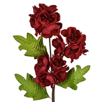 23" Christmas Flower Spray in Red | QG