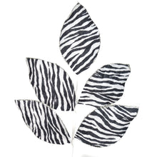 Load image into Gallery viewer, 18” Zebra Print Magnolia Pick | QG