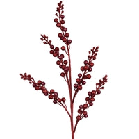 27" Mixed Metallic Berry Spray | QG