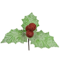 12" Frosted Felt Giant Holly Pick | QG
