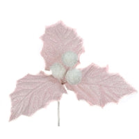 12" Sugar Pine Village Holly Pick | QG