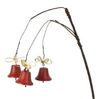 33.5" Metal Hanging Bell Spray | TA