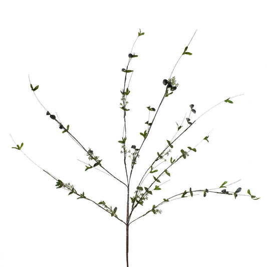 43" Iced Celtic Eucalyptus Spray | TA