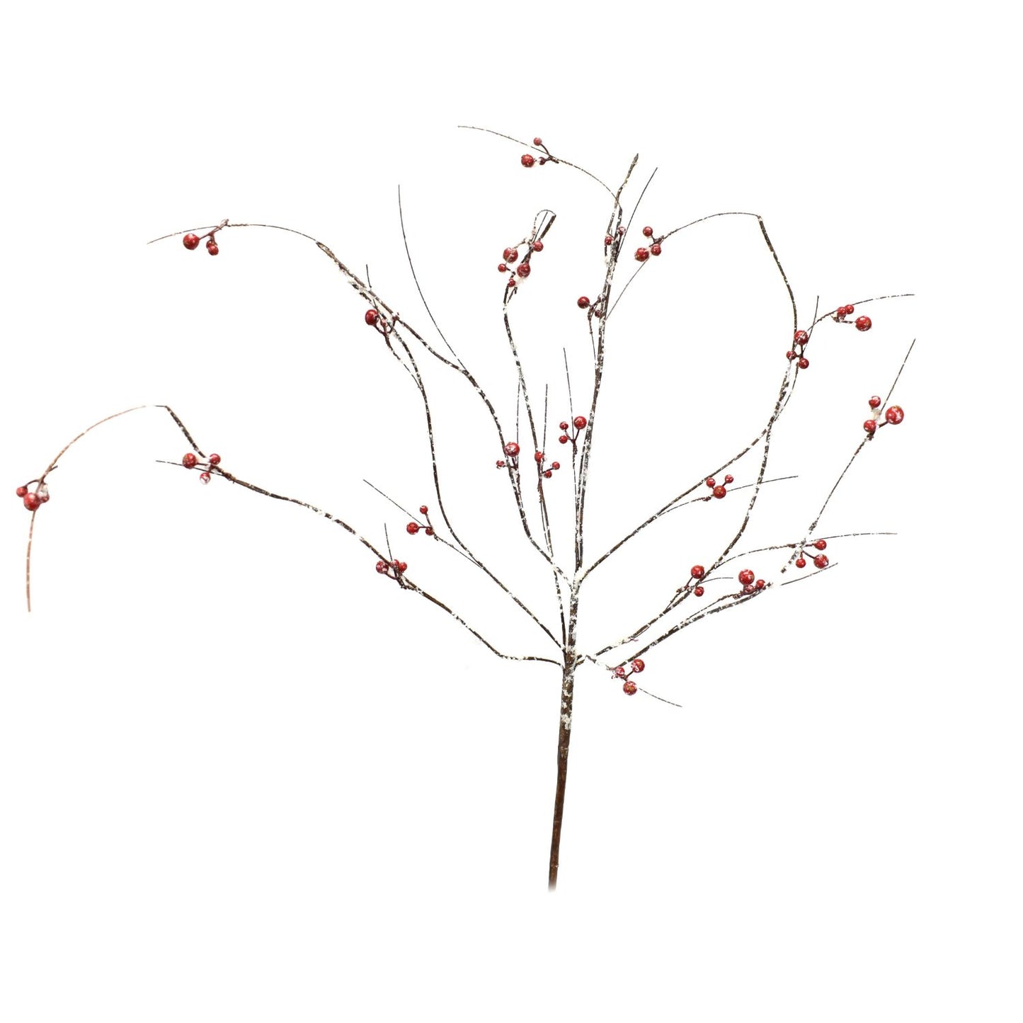 42" Snowed Berry Twig Spray | TA