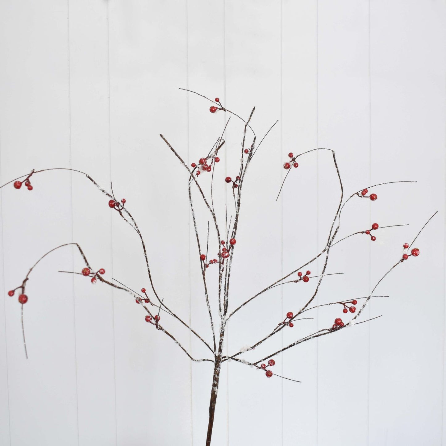 42" Snowed Berry Twig Spray | TA