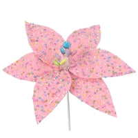 16" Sugar Cookie Poinsettia Stem in Pink | TA