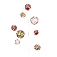 28.5" Festive Rope Mixed Ball Spray | TA