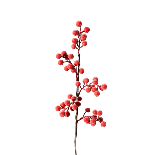 15" Iced Goose Berry Spray | TA
