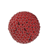 6" Frosted Berry Ball Ornament | TA