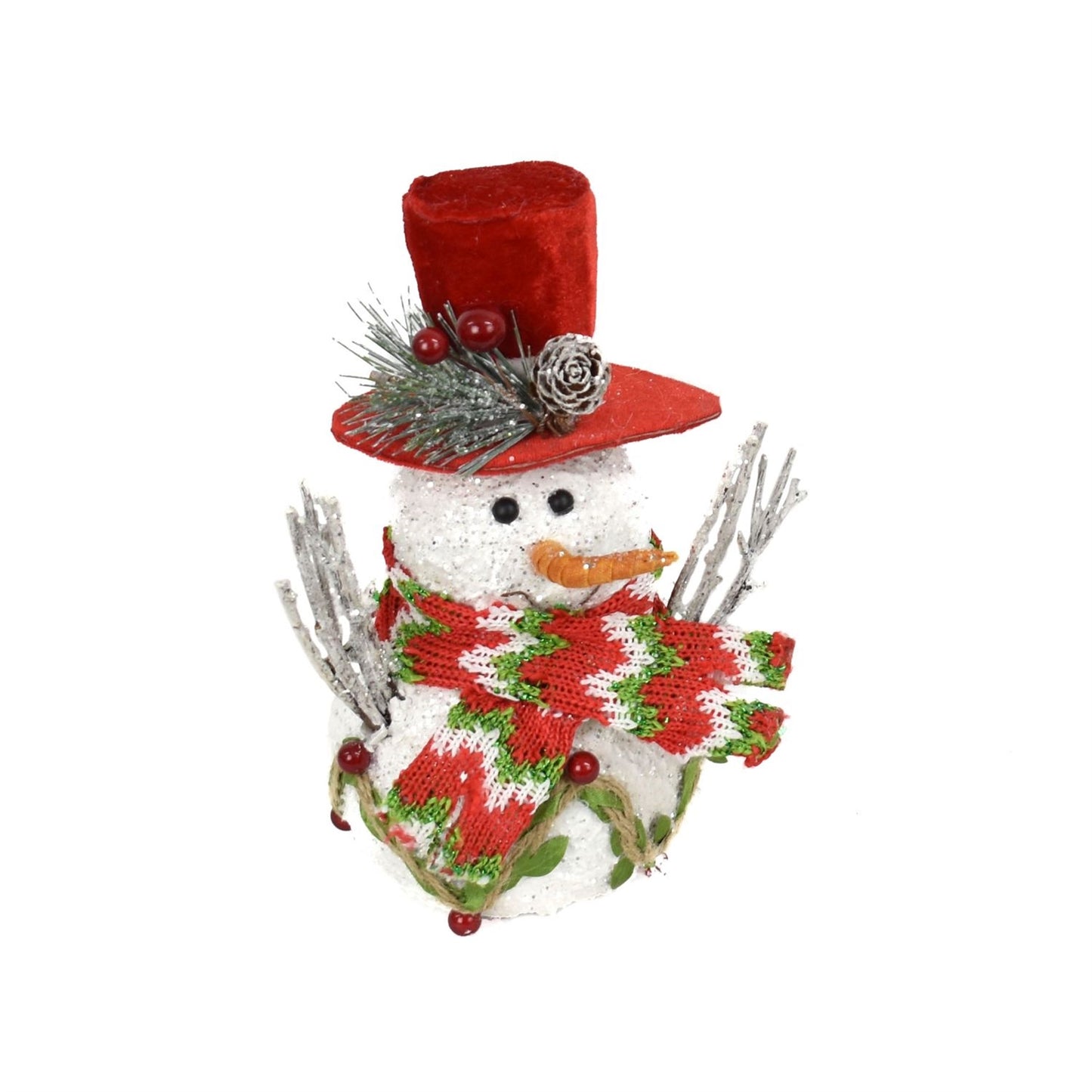 7" Winter Wonder Snowman with Scarf Ornament | BF