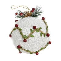 7" Winter Wonder Snowman with Scarf Ornament | BF