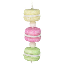 Load image into Gallery viewer, 6.5&quot; Macaroon Ornament in Blue/Orange/Purple or Yellow/Pink/Green | TA