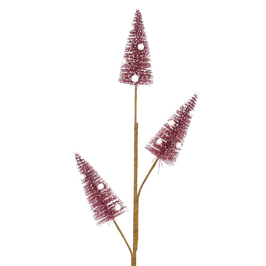 24" Mini Tree Spray in Red/White | FY