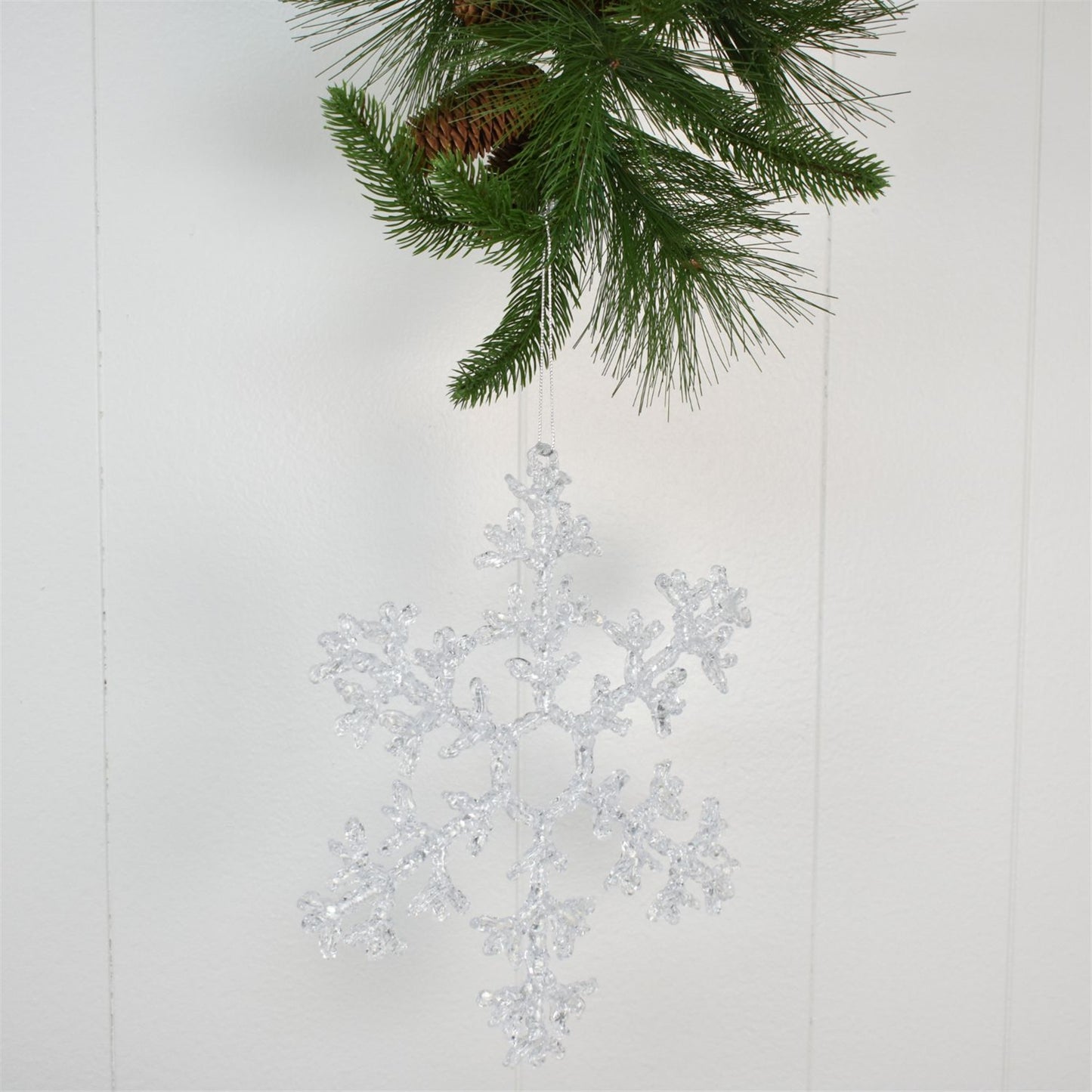 12" Acrylic Snowflake Ornament | FY