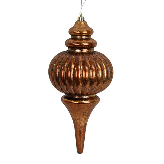 10" Antique Finial Ornament in Antique Copper | FY