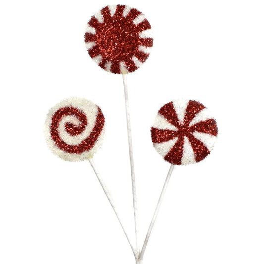 28" Candy Spray in Red/White | FY