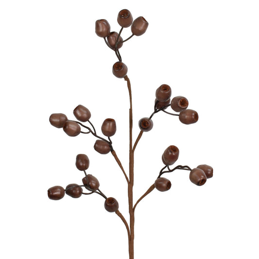26'' Pod Berry Spray in Brown | QD