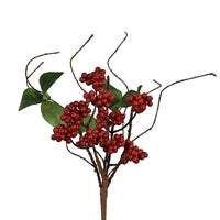 14'' Mini Pyrocantha Berry/Leaf/Twig Pick | QD