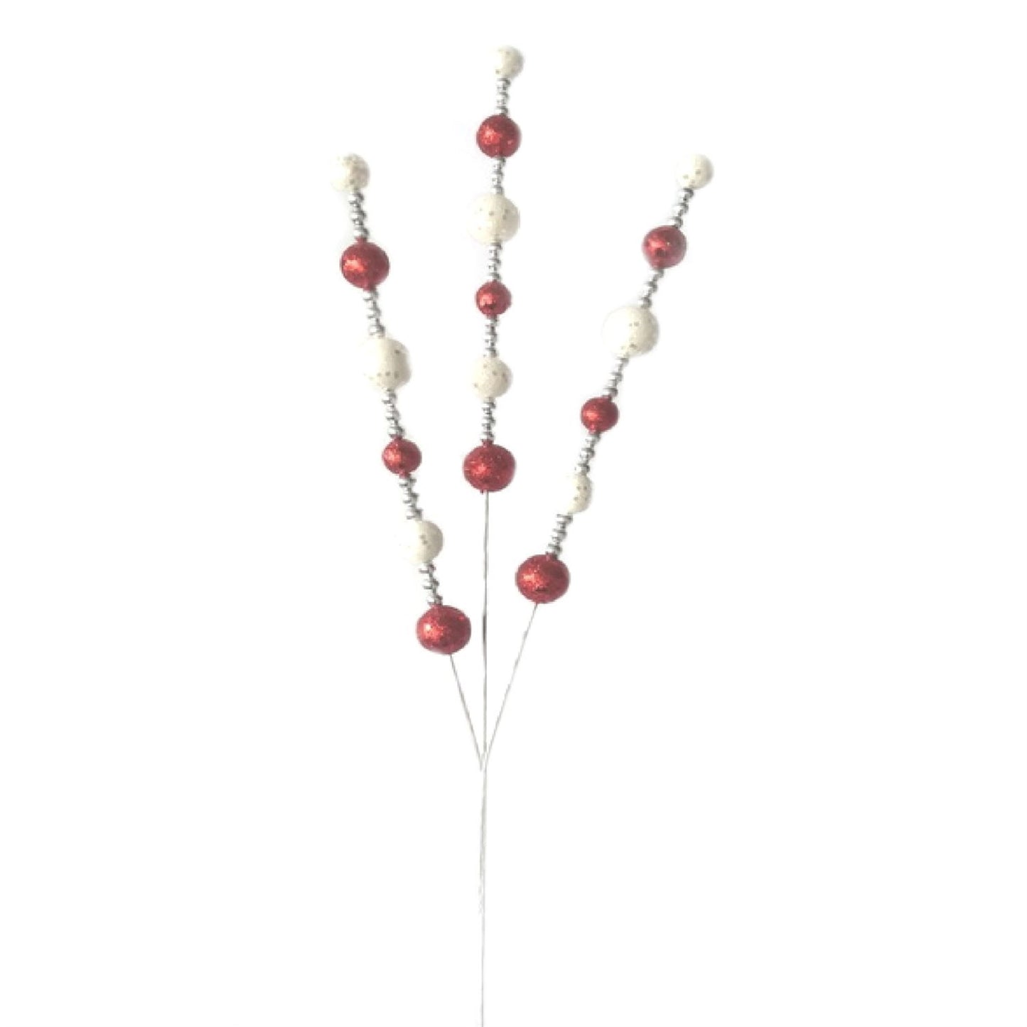 28" Red/White Ball Spray | QD