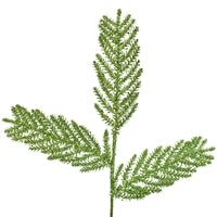 30" Glitter Fern Spray in Green | QS