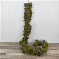 60" Frosted Twig and Moss Garland | BF