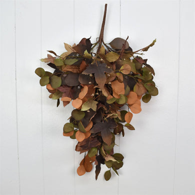 28” Warm Harvest Maple Leaf Teardrop | XJ