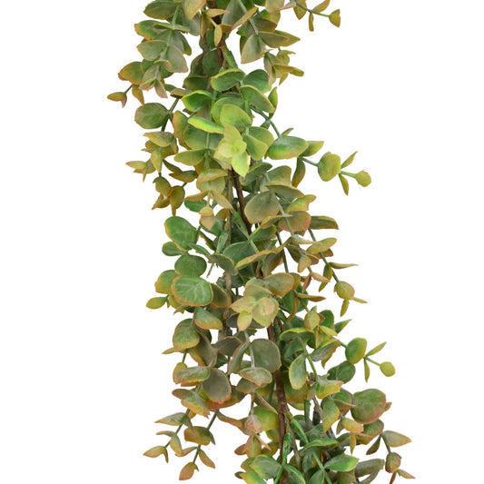 59" Eucalyptus Garland in Orange/Green | XJE