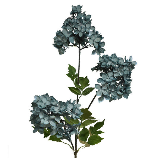 38” Hydrangea Spray x 3 in Teal | XJE