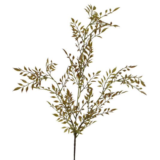 41” Brown / Green Smilax Ash Leaf Spray | XJ