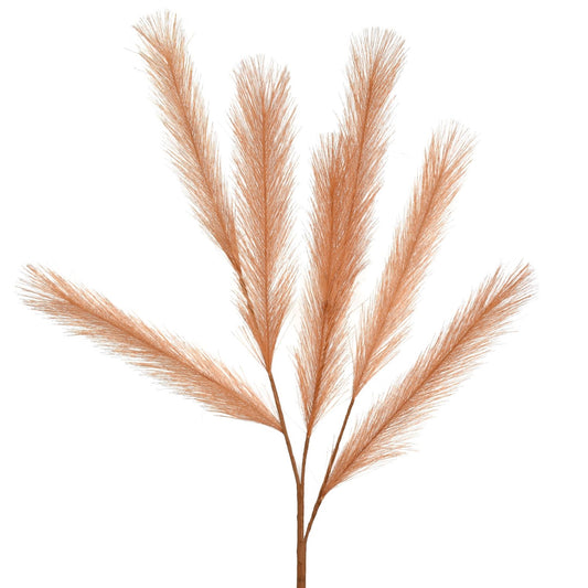28” Pampas Grass Spray in Persimon | XJE