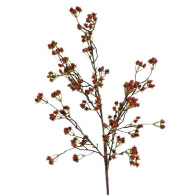 35” Southern Berry Bloom Spray in Red | XJE