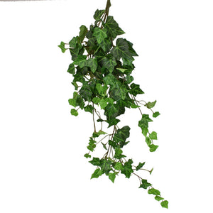 39" Ivy Leaf Hanging Spray in Green | XJE