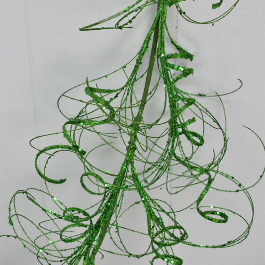 50" Squiggly Winter Garland - Green | QG
