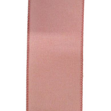 Pink Faux Dupioni Ribbon 2.5