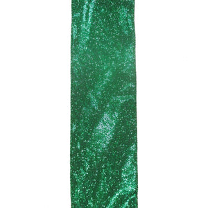 Emerald Metallic Glisten Ribbon 2.5" x x10yd | YT